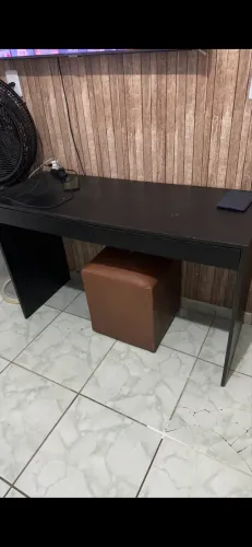 Mesa de Home Office Preta 