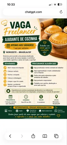 Ajudante de cozinha