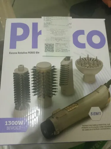 Escova rotativa 5 em 1