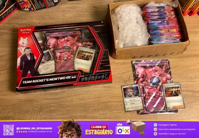 Pokémon TCG Inglês EUA original / Box + Boosters / Lacrado Perfeito Estado / Envio Rápido