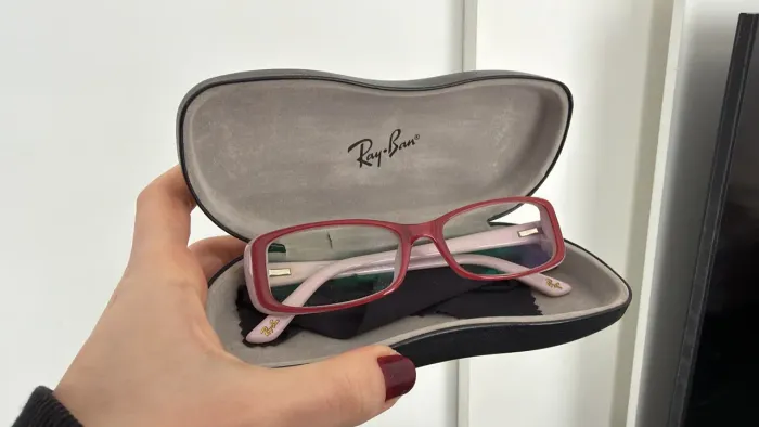 oculos rayban rosa