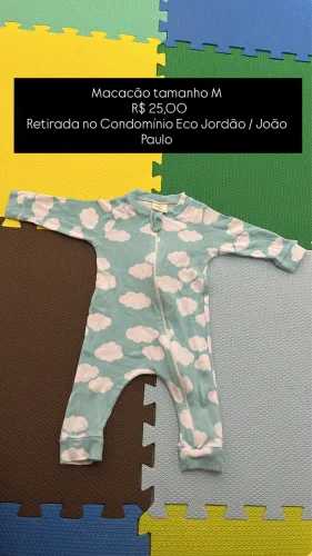 Macacão tamanho M