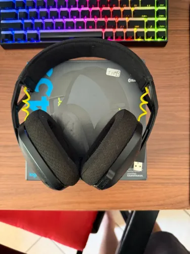 Headset Gamer Sem Fio Logitech G435 Lightspeed / Bluetooth (Com Dongle e Caixa)