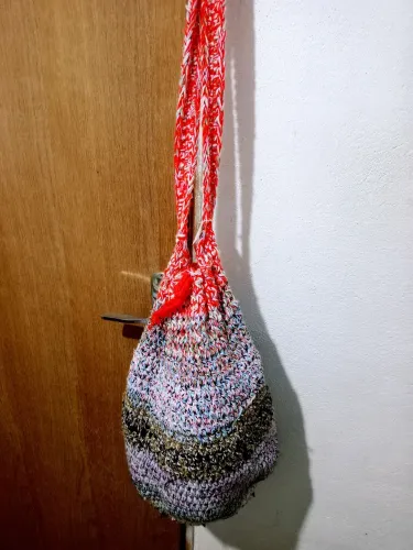 Bolsão de crochê