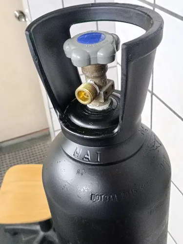 Cilindro oxigênio laboratório de prótese dentária
