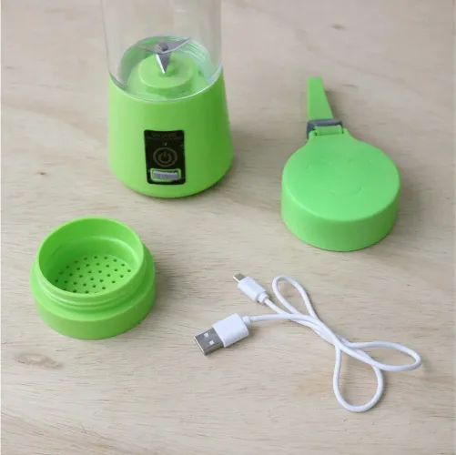 mini liquidificador portátil recarregável bivolt excelente