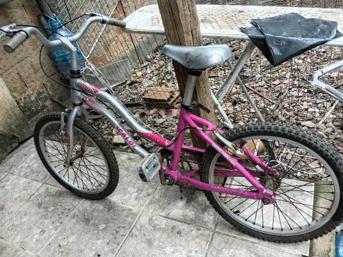Bicicleta caloi ceci aro 20 quadro de aluminio