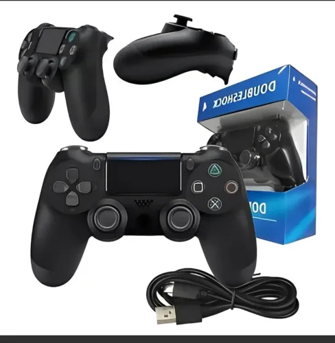 CONTROLE PS4 - RECARREGÁVEL