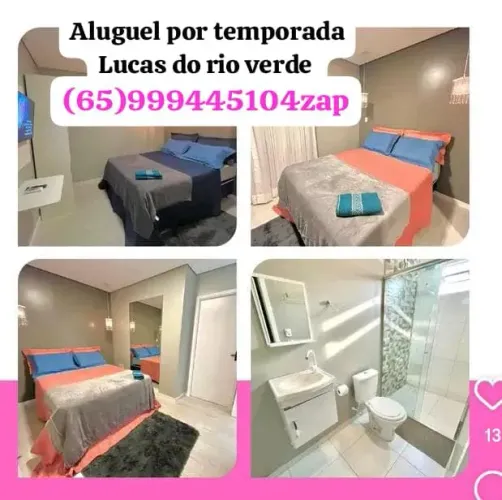 Hotel econômico Lucas do rio verde quartos mobiliados 