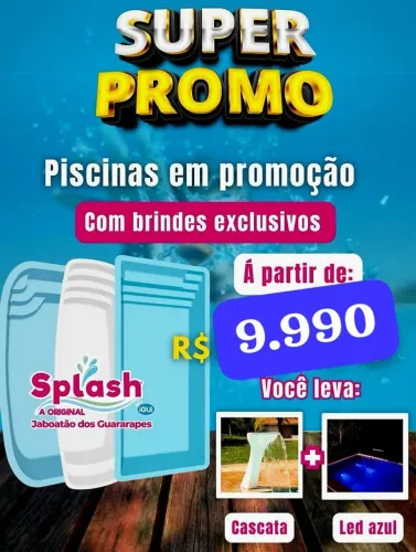 Piscina Nova e Instalada