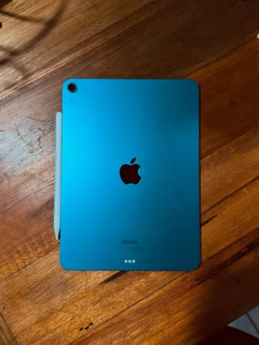 Apple iPad Air (5a Geração) 10.9 Wi-fi 256 Gb Chip M1 - Azul + Apple Pencil 2