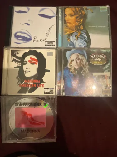 Kit 5 CDs Madonna