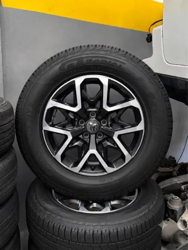 Pneus e Rodas Rampage Fiat Toro e Jeep