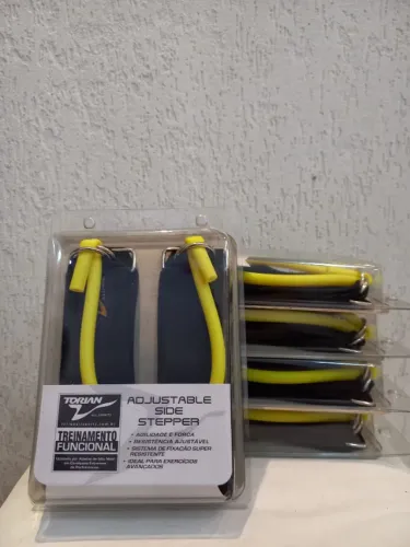 05 unidades extensores elasticos ajustaveis para treino de corredores