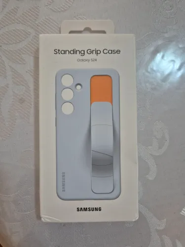 Capa para S24 original lacrada - Samsung Galaxy Standing Grip Case