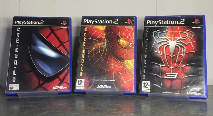 Coleção Spiderman ps2