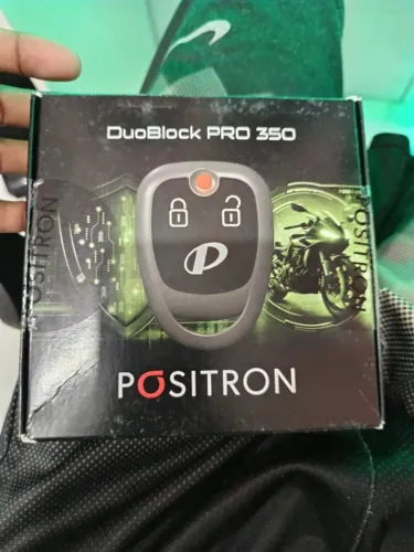 Alarme para motos Pósitron DuoBlock Pro 350 G8 Universal aplica em todas as motos.
