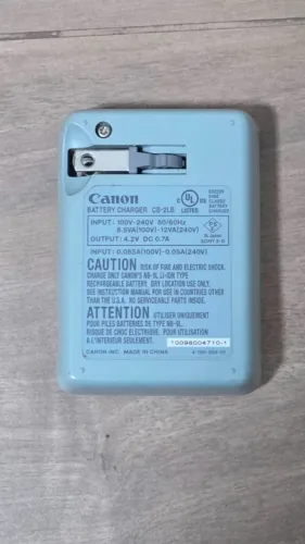 Carregador de Baterias Canon CB-2LB (tomada americana)