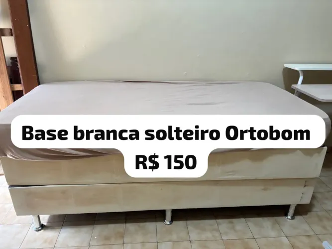 Base cama solteiro Ortobom