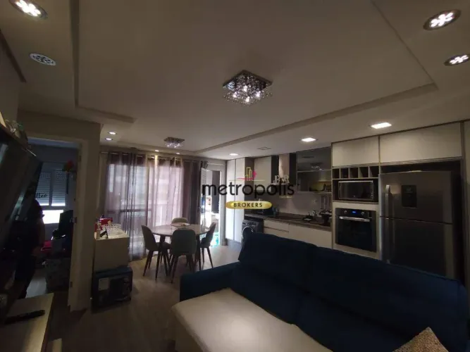 Apartamento com 2 dormitórios à venda, 63 m² por R$ 745.000,00 - Osvaldo Cruz - São Caetan