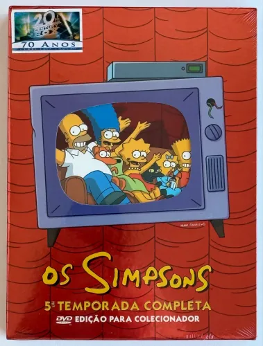 DVD Os Simpsons 5ª temporada completa (original e lacrado)