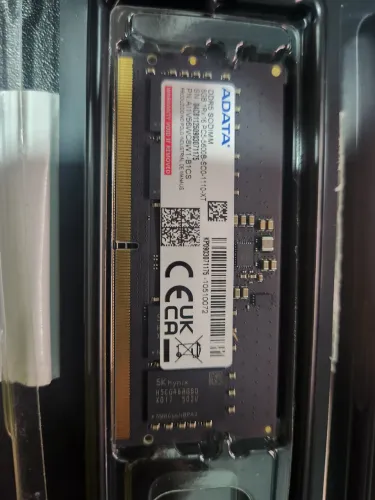 Memória Sodimm Ddr5 de 5600 Mhz Adata de 16 GB (8x2)