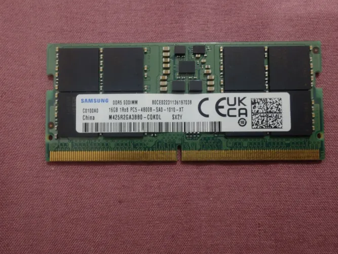 Memória Ram 16gb DDR5 4800mhz Sodim