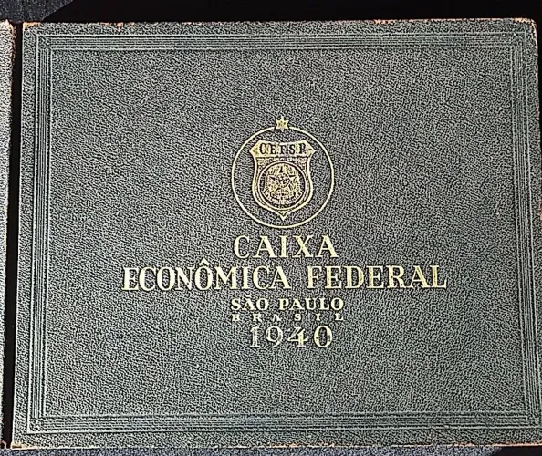 Livro Histórico Caixa Econômica Federal (1940)- São Paulo