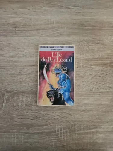L'Ile du Roi Lézard - Fighting Fantasy Aventuras Fantásticas Steve Jackson Ian Livingstone