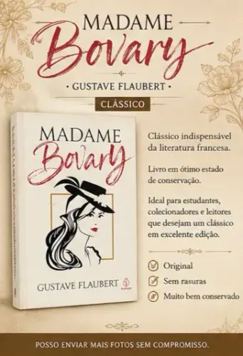Madame Bovary Gustave Flaubert Clássico Semi-novo