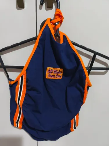 Blusa esportiva regata amarração no pescoço "All dreams come true"