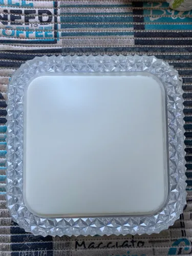 Luminária Cristal com defeito 
