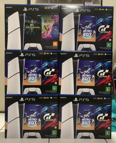 PlayStation 5 slim novos lacrados