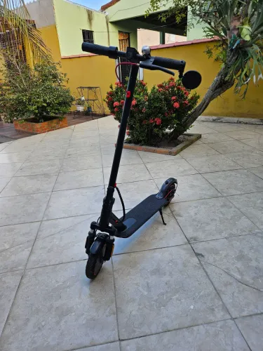 Patinete Elétrico Semi-Novo - Pouquíssimo Uso (Desde Fev/26) + Retrovisor