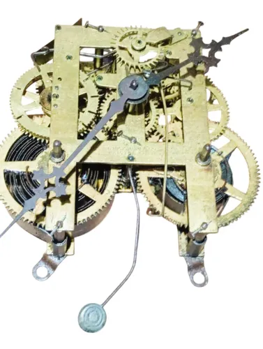 ANTIGA MÁQUINA RELÓGI OITO INGRAHAM & COM BRISTOL CONN