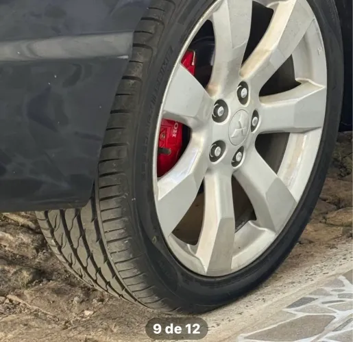 JANTES MITSUBISHI OUTLANDER + PNEUS 225/45 R18 NOVOS