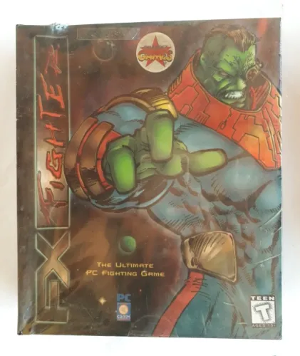 cd de jogo fx fighter the ultimate pc fighting excelente estado 71cx