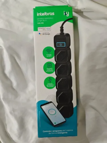 Protetor Eletrônico Inteligente Wi-fi Intelbras Ews 305 Pret