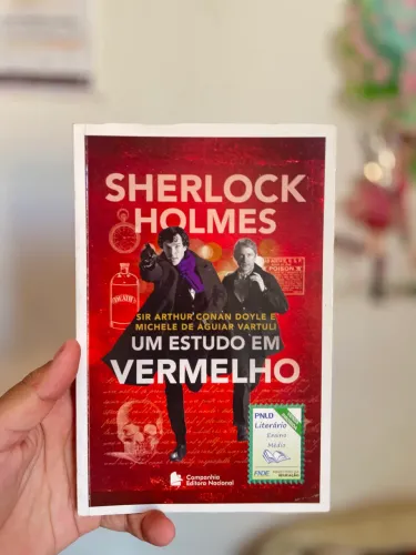 Livro : sherlok holmes: um estudo em vermelho