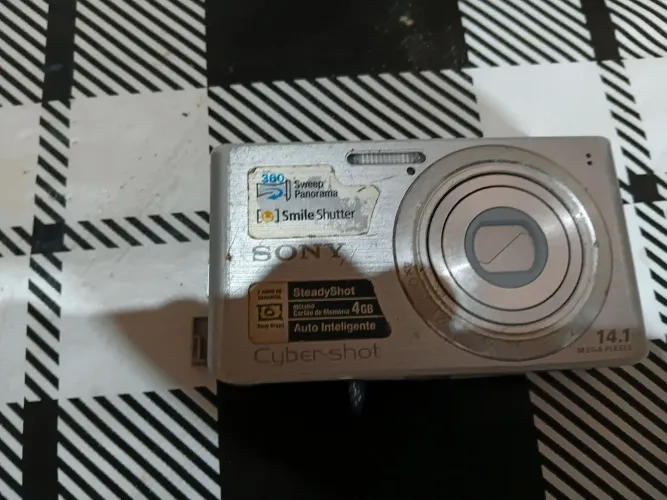 Câmera digital para retirada de pessas