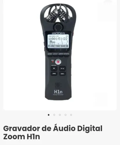 Gravador Zoom H1n Handy Recorder