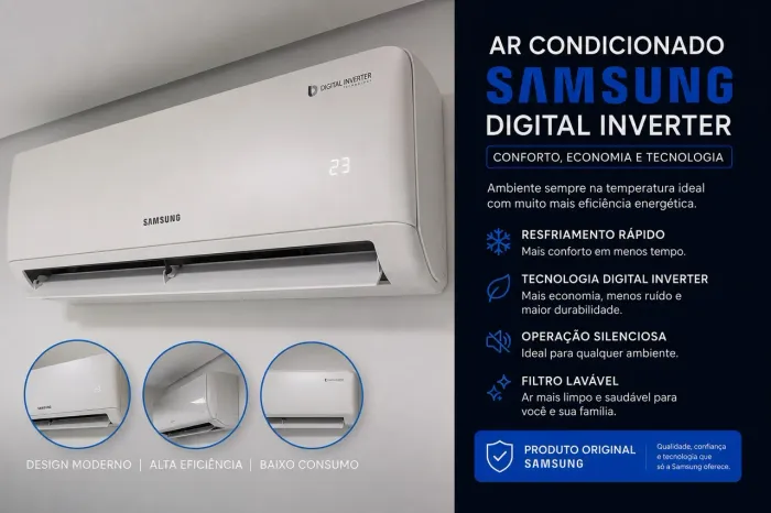Ar-condicionado Samsung Digital Inverter