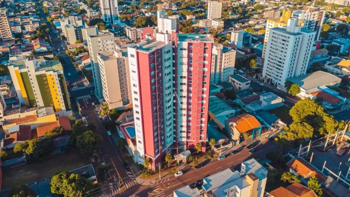Apartamento mobiliado 157m2 Ed. Rosemount Cascavel, PR