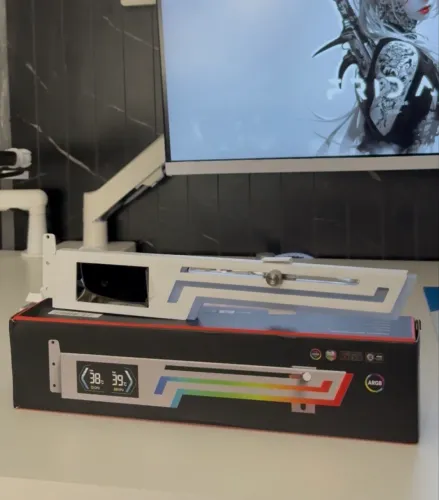 Suporte GPU ARGB com LCD (Informações da GPU e CPU)