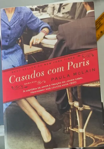Livro Casados com Paris - Paula McLain - Impecável