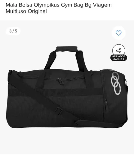 Mala bolsa olympikus Gym bag Bg viagem multiuso original 