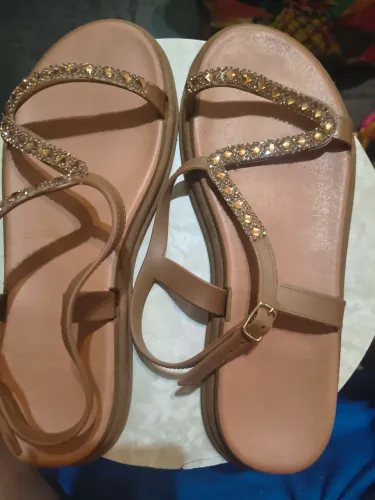 Sandália feirão moda rio