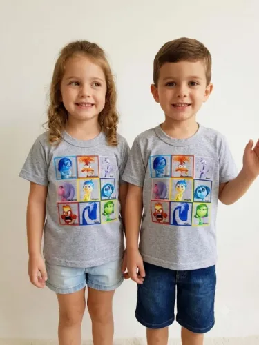 Camiseta infantil Divertidamente