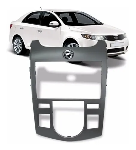 Moldura Painel Cerato 2 Din Dvd Cerato Ar Digital Kia