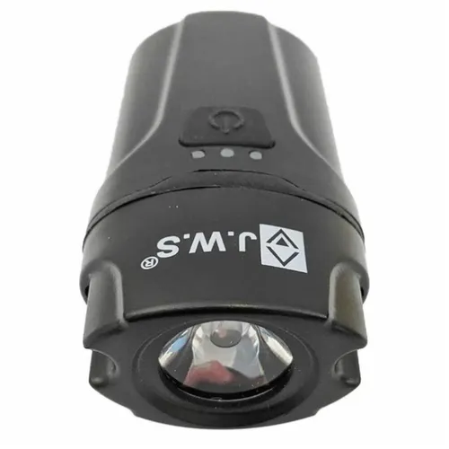 Lanterna Farol Dianteiro para Bicicleta Jws Ws-8209 250 Lúmens Preto Recarregável 9044